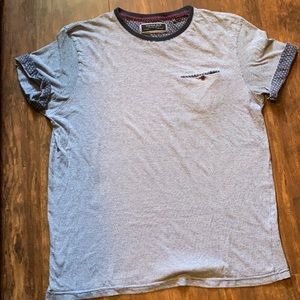 Cactus Man Large Men’s Stripe T-Shirt